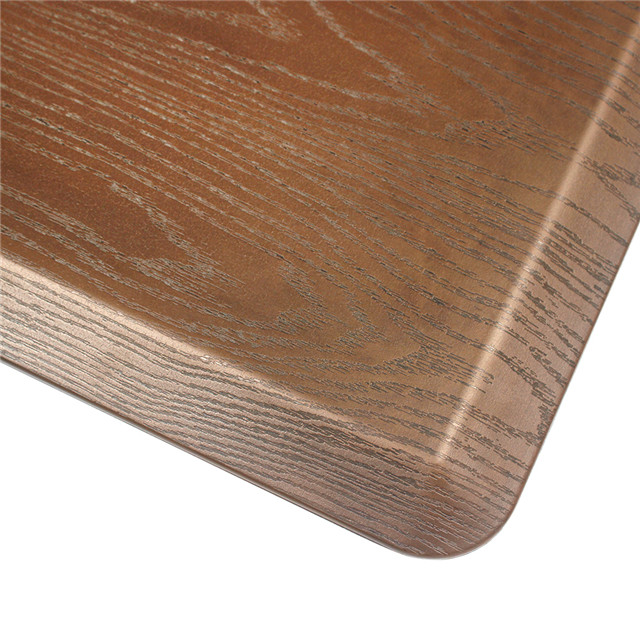 20X30X3/4inch ExtraThick Small Size Wood Grain Stain Resistant Standing Desk Mat 